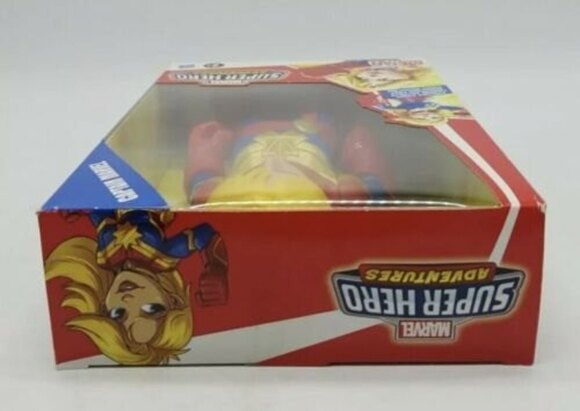 NEW! Hasbro Playskool Mega Mighties Marvel Super Hero Adventures Captain Marvel - Picture 6 of 8